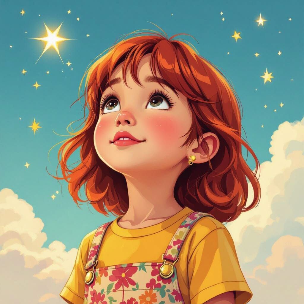 A Fantastical Indonesian Girl's Dream of Flight