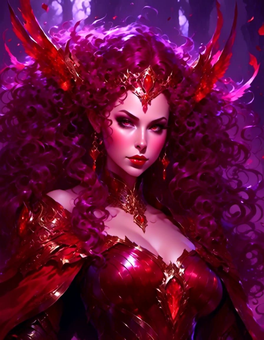 Blood Elf Mage Portrait in Hyperrealistic Style