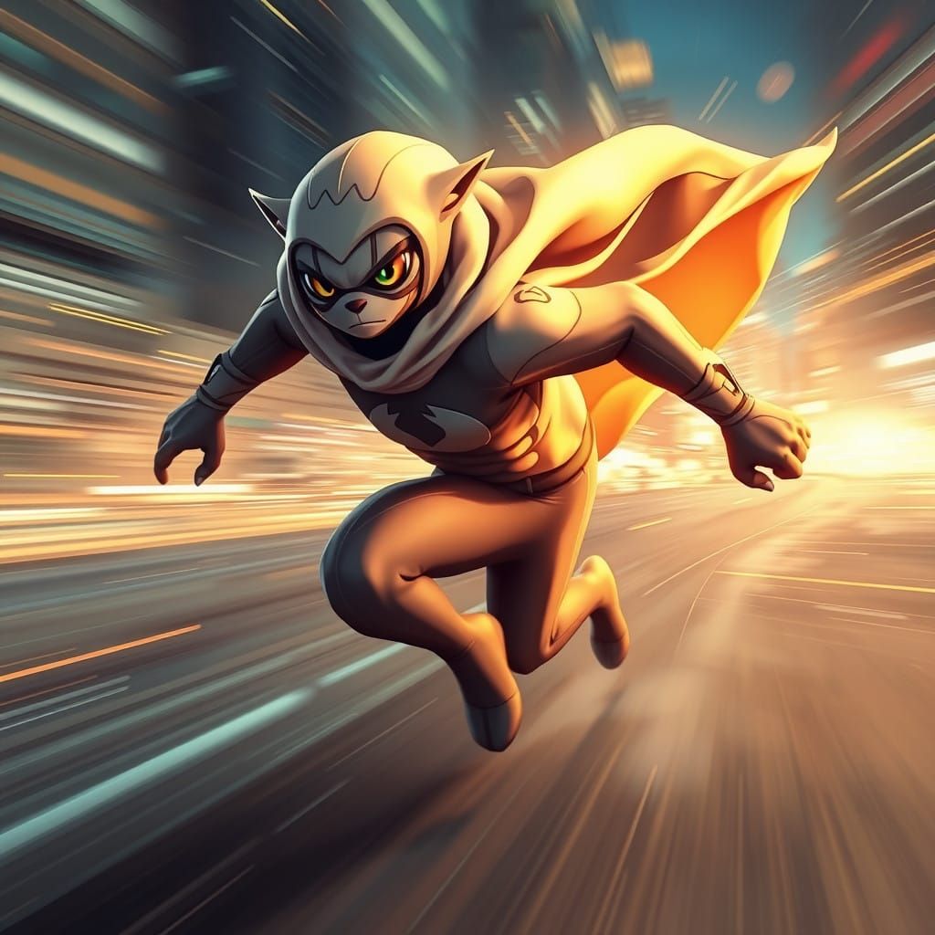 Sloth Superhero Zooms Through the World at Light Speed
