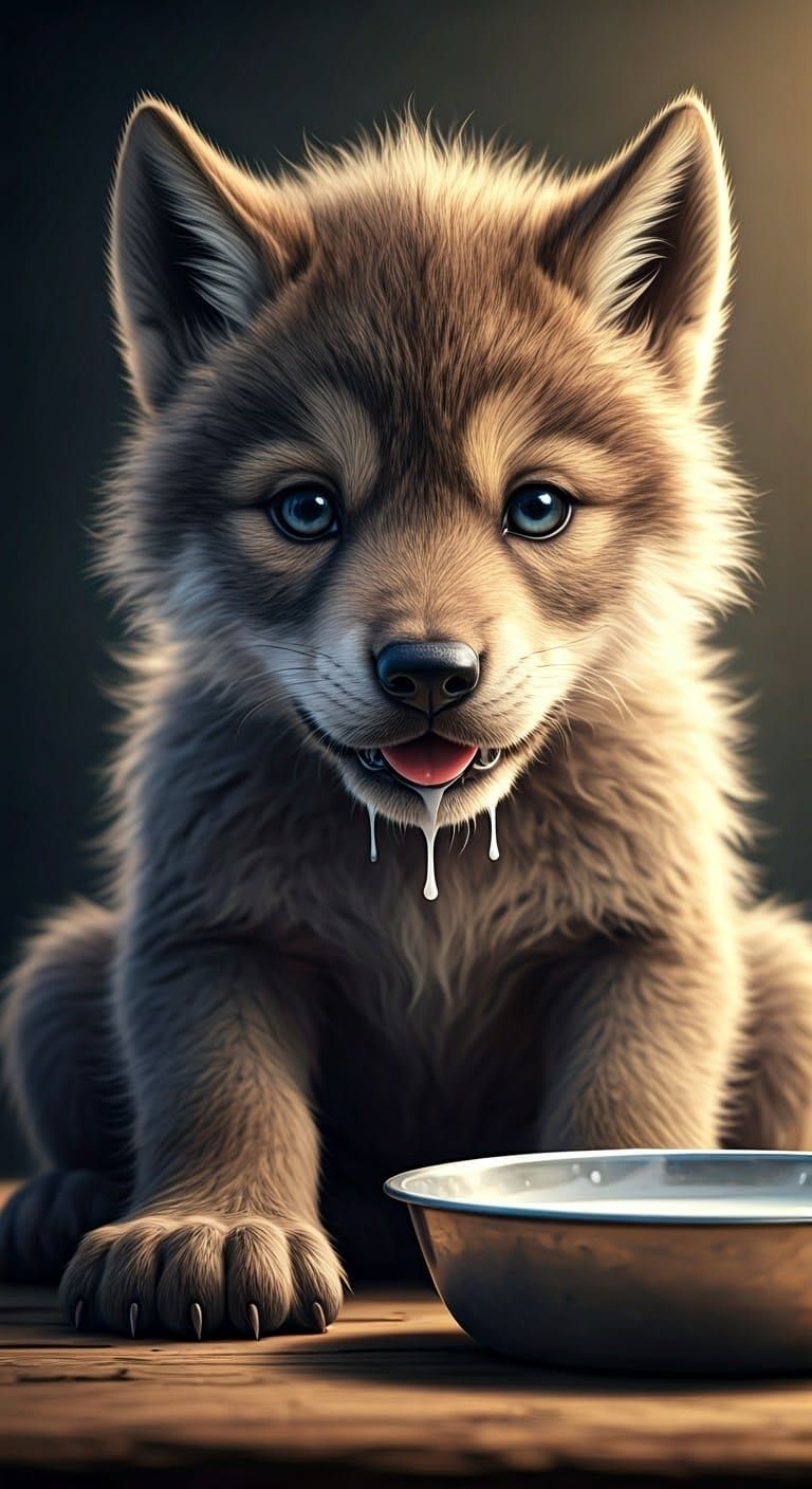 Wolf cub