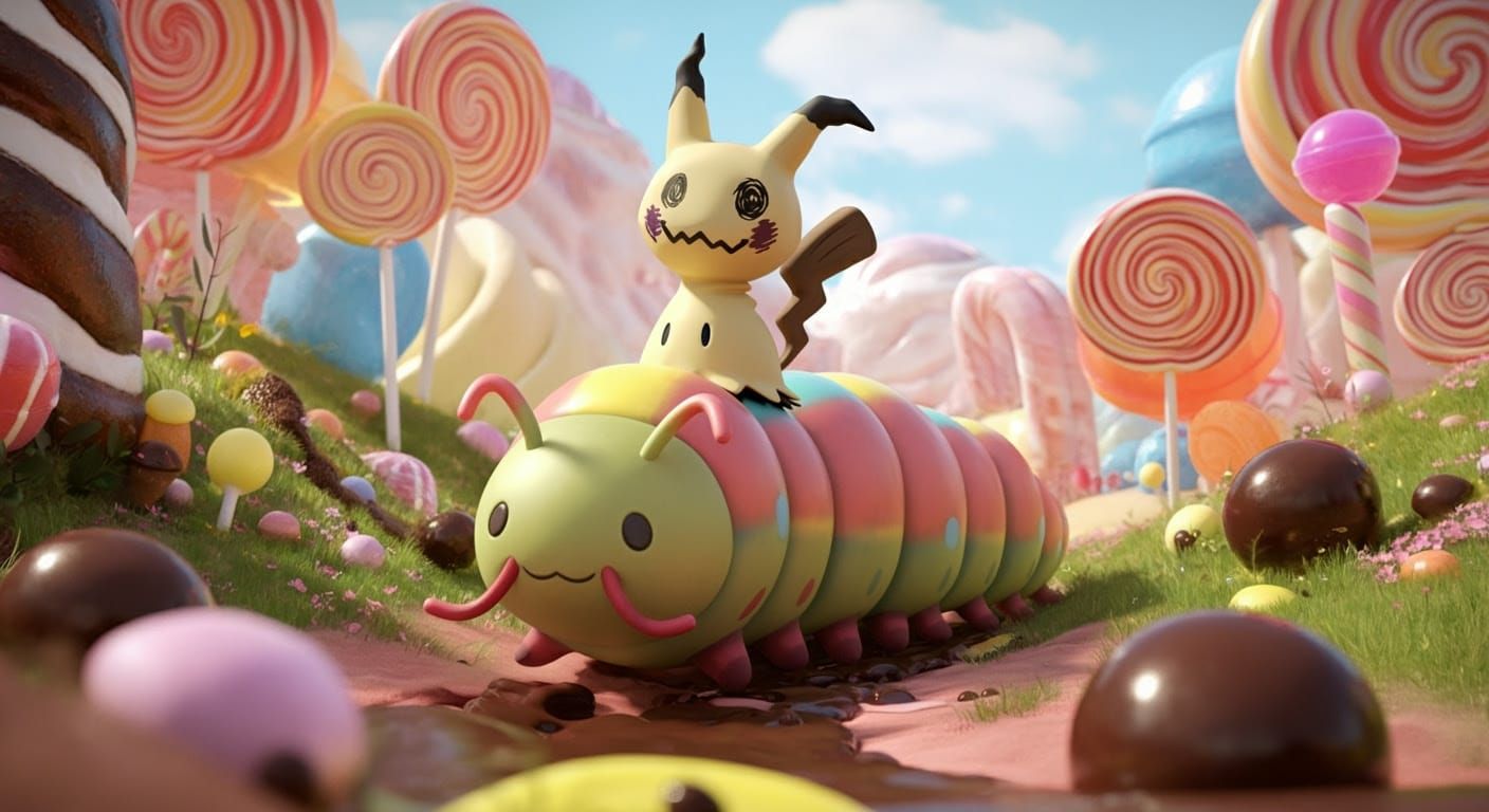 Candy Caterpillar Ride