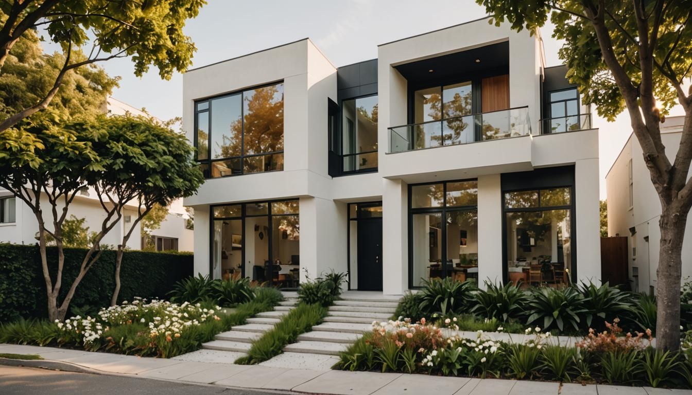 Minimalist Architecture: Elegant Three-Story House