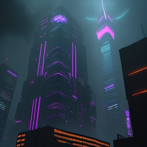 Cyberpunk Dragon Unveiled: Neon Scales Shine on Futuristic S...