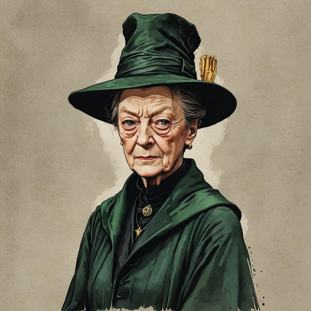 McGonagall: A Portrait Generated by AI