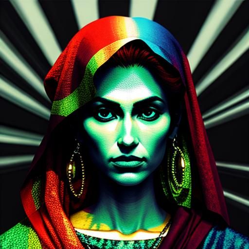 Dramatic Chiaroscuro Lighting Study