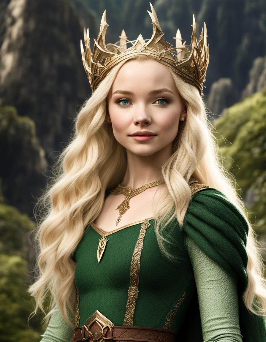 Elf Princess of Middle Earth: Cinematic Portrait