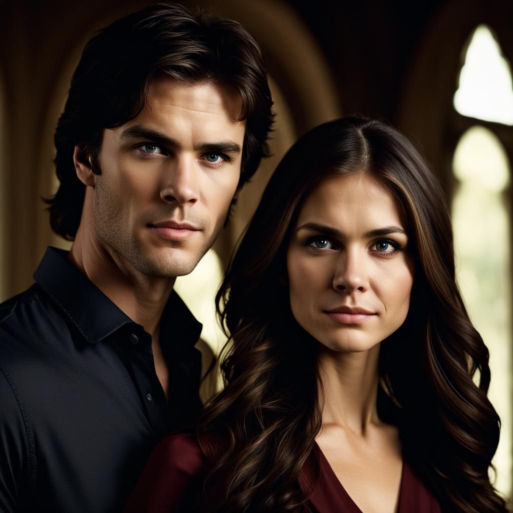 Damon and Elena's Perfect Life: a Portrait