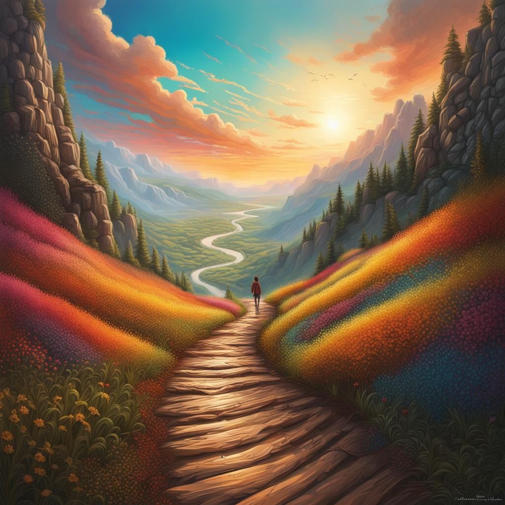 There’s a long, long trail a-winding into the land of my dreams.