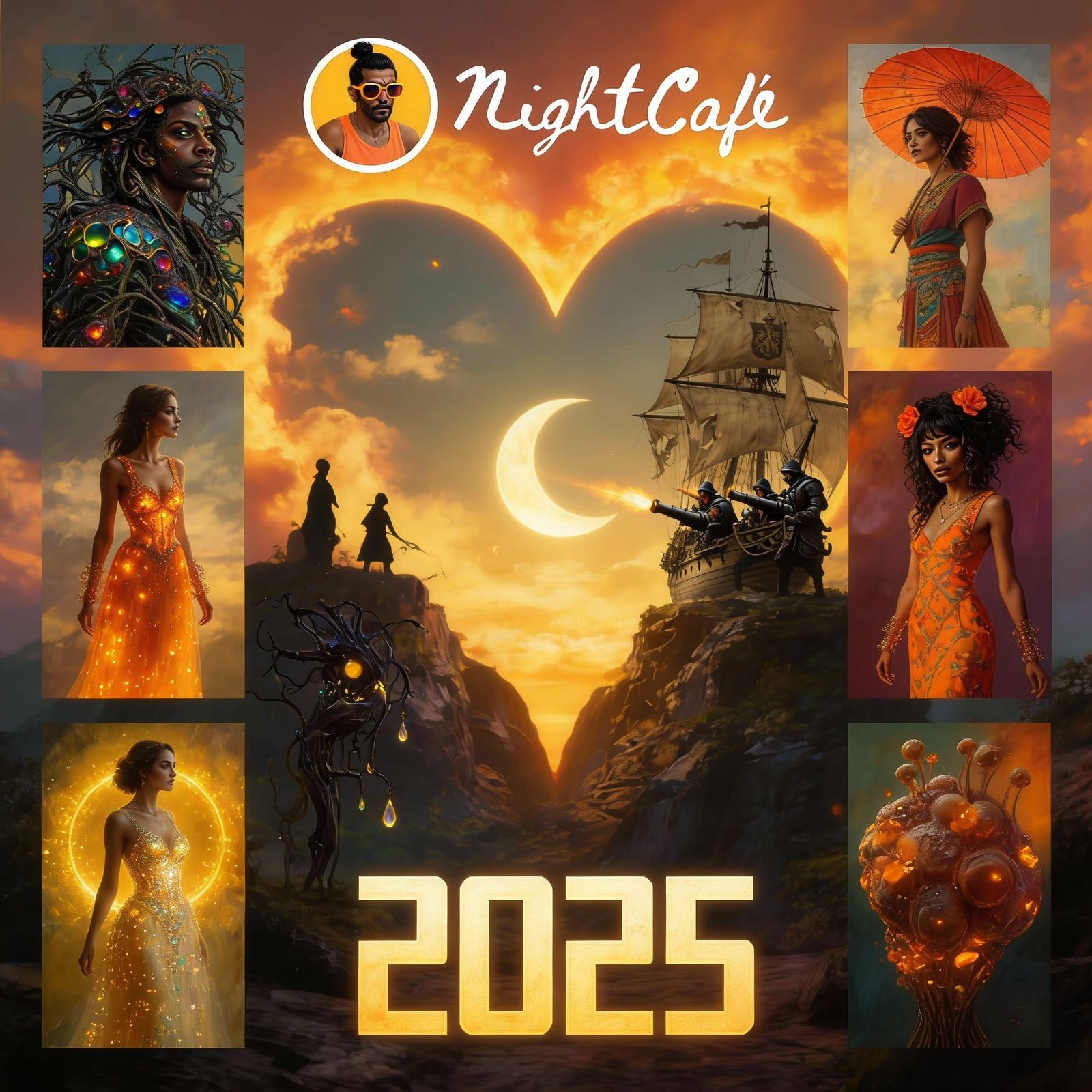 AI Art Collage 2025: A Creative Mashup