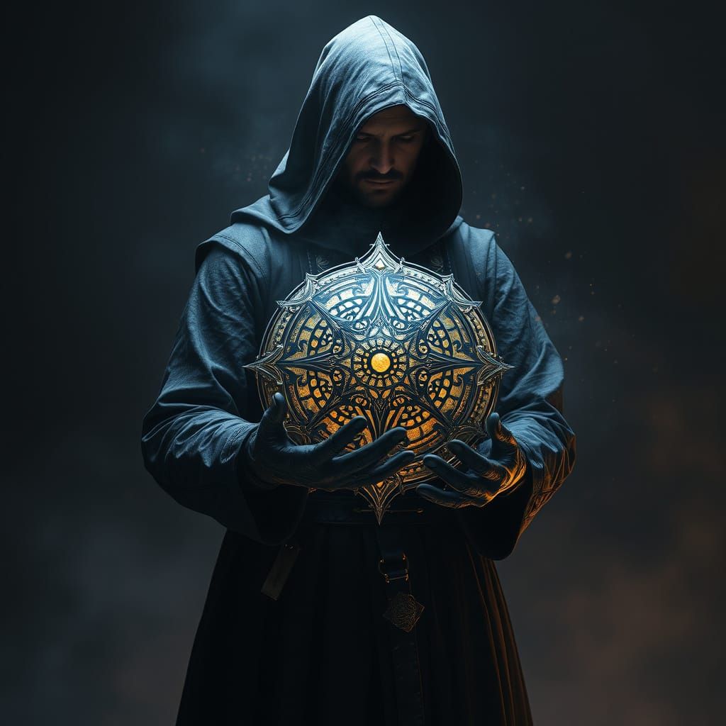 Arcane Masterpiece in Dark Fantasy Style