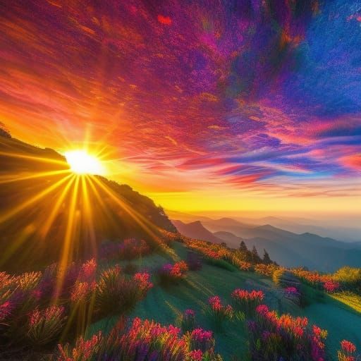 Colorful Scenic Views