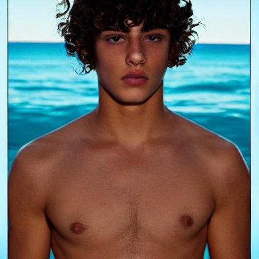 Young Poseidon, God of the Sea