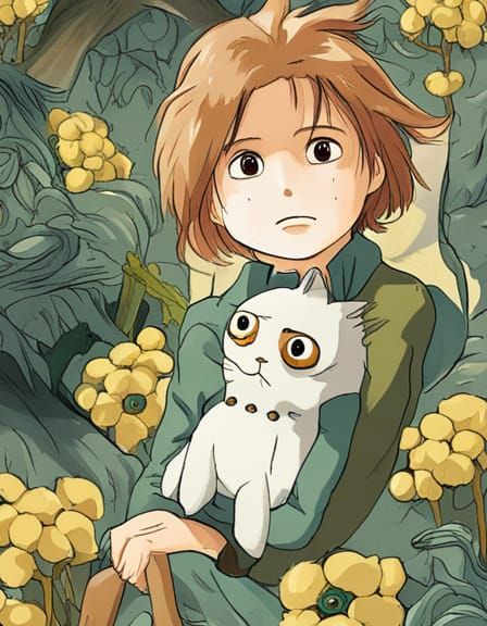 Ghibli-Inspired Scene