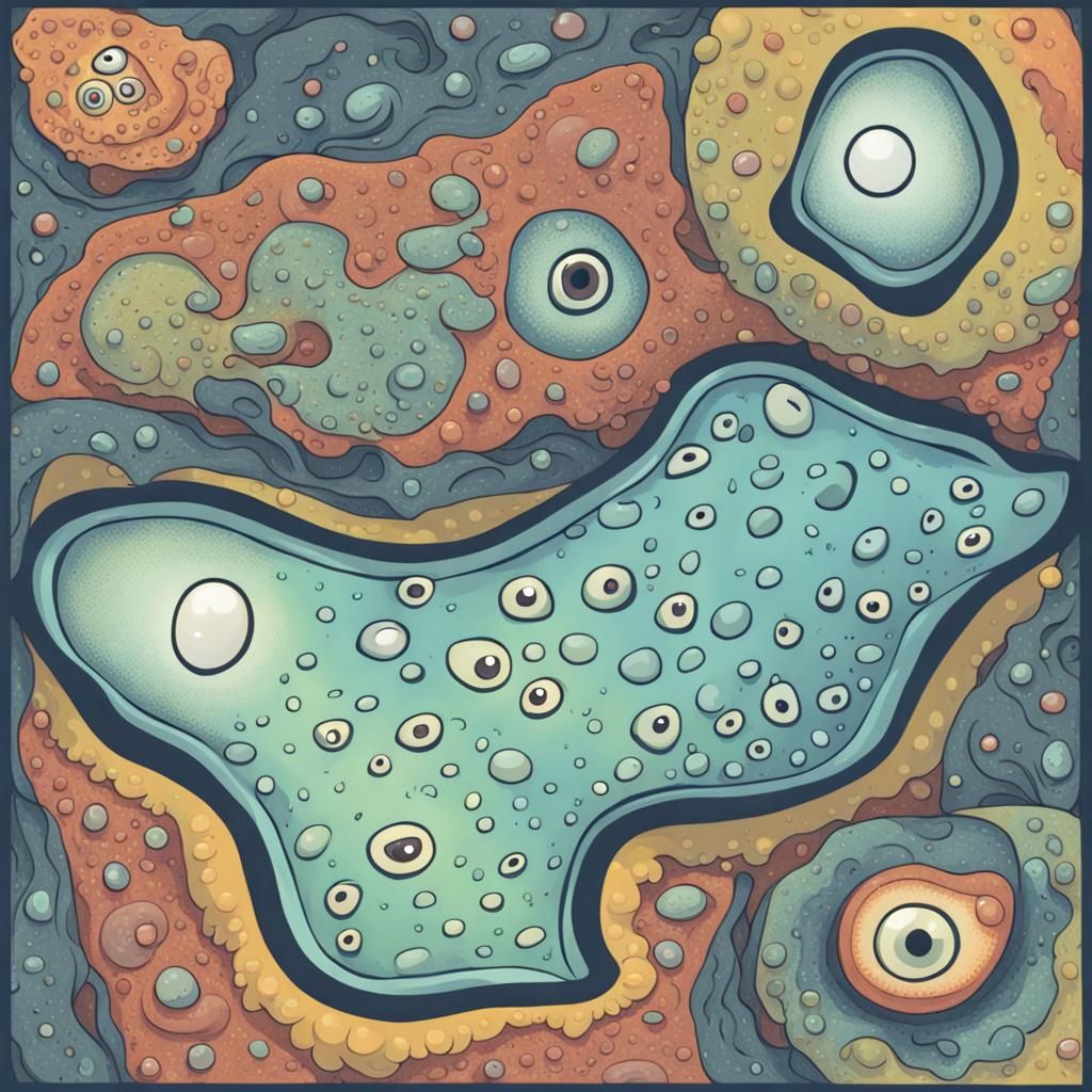 Amoeba Hop: A Paramecium's Dance