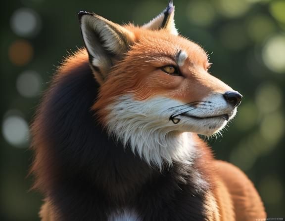 North African Lion Fox