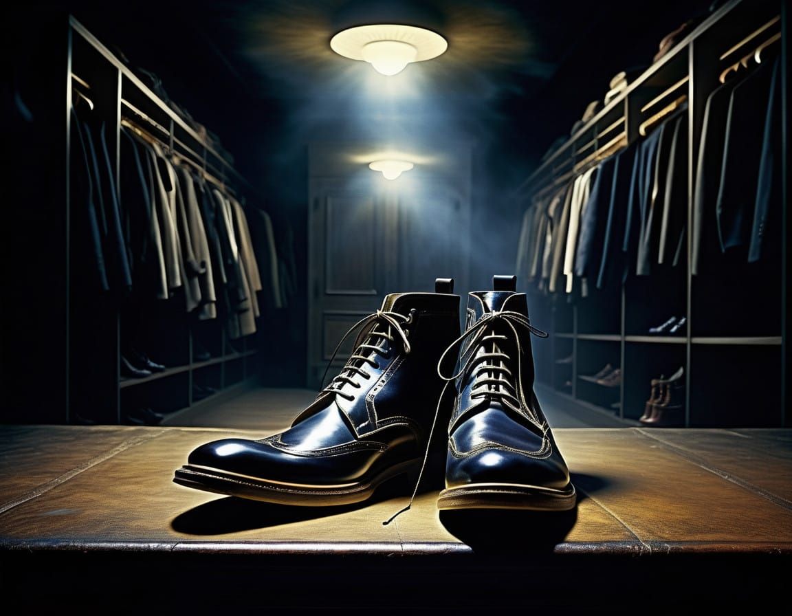 Surreal Shoe in Midnight Wardrobe, Beyond Time
