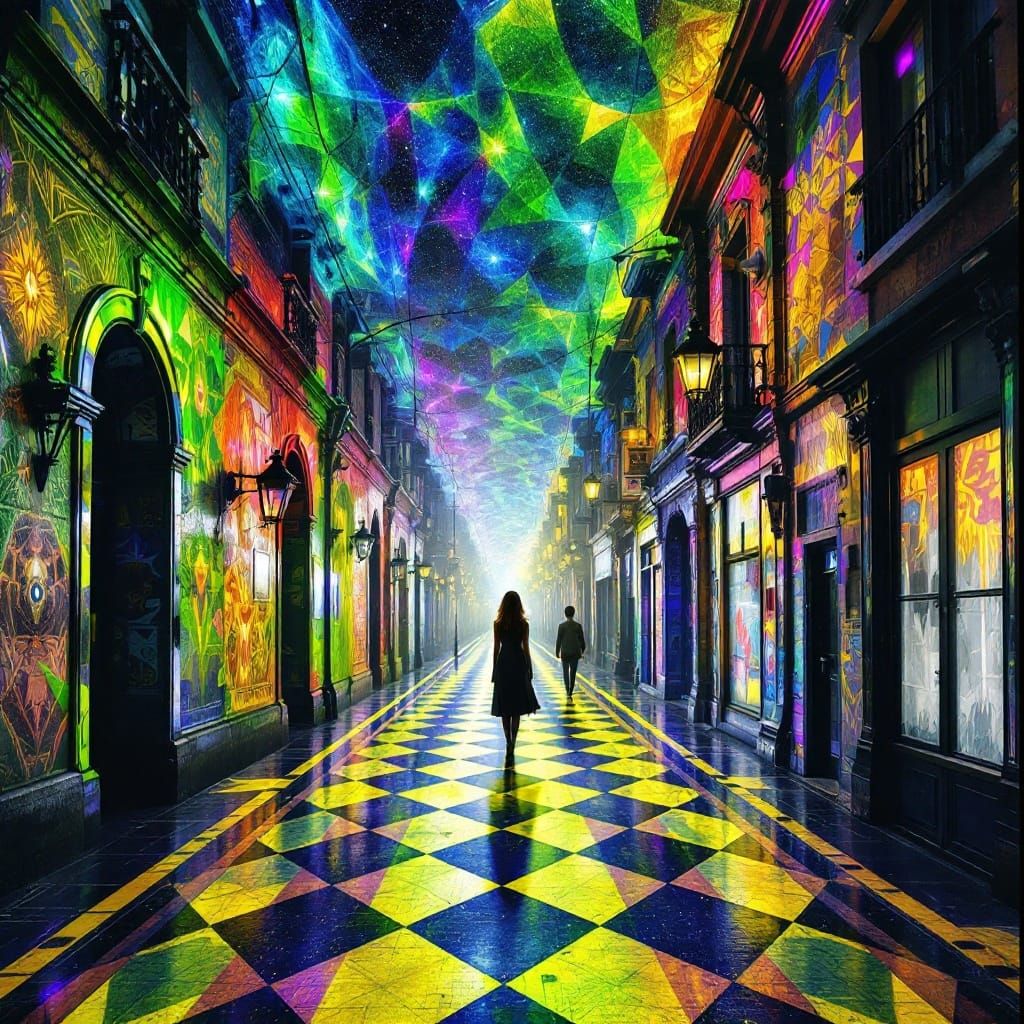 Psychedelic Geometry: Hallucinatory Optical Art