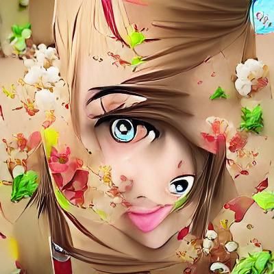 Real beautiful girl face anime Behance HD