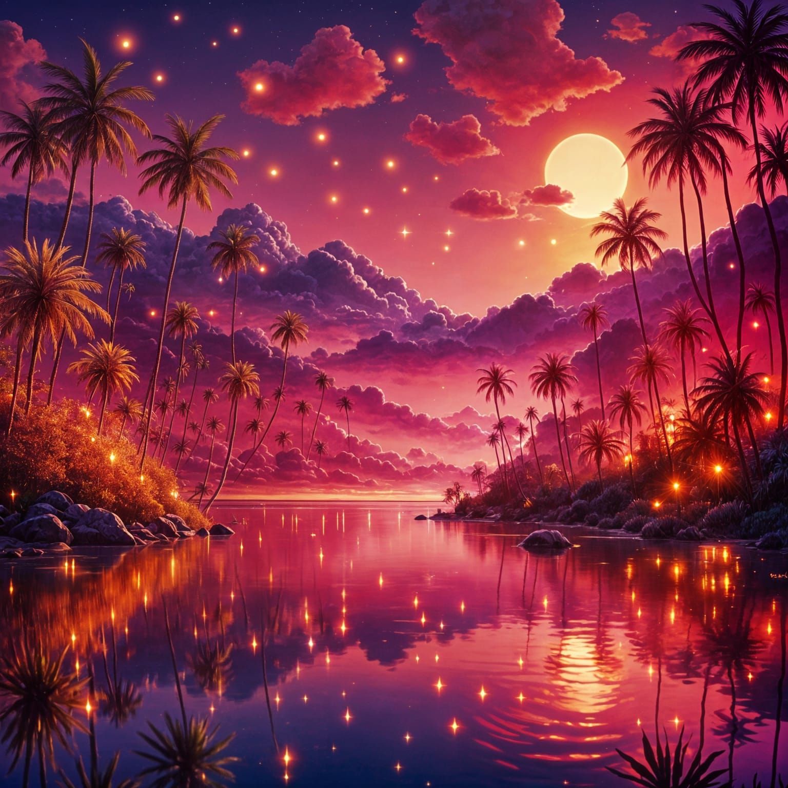 Sunset Somewhere Satisfying