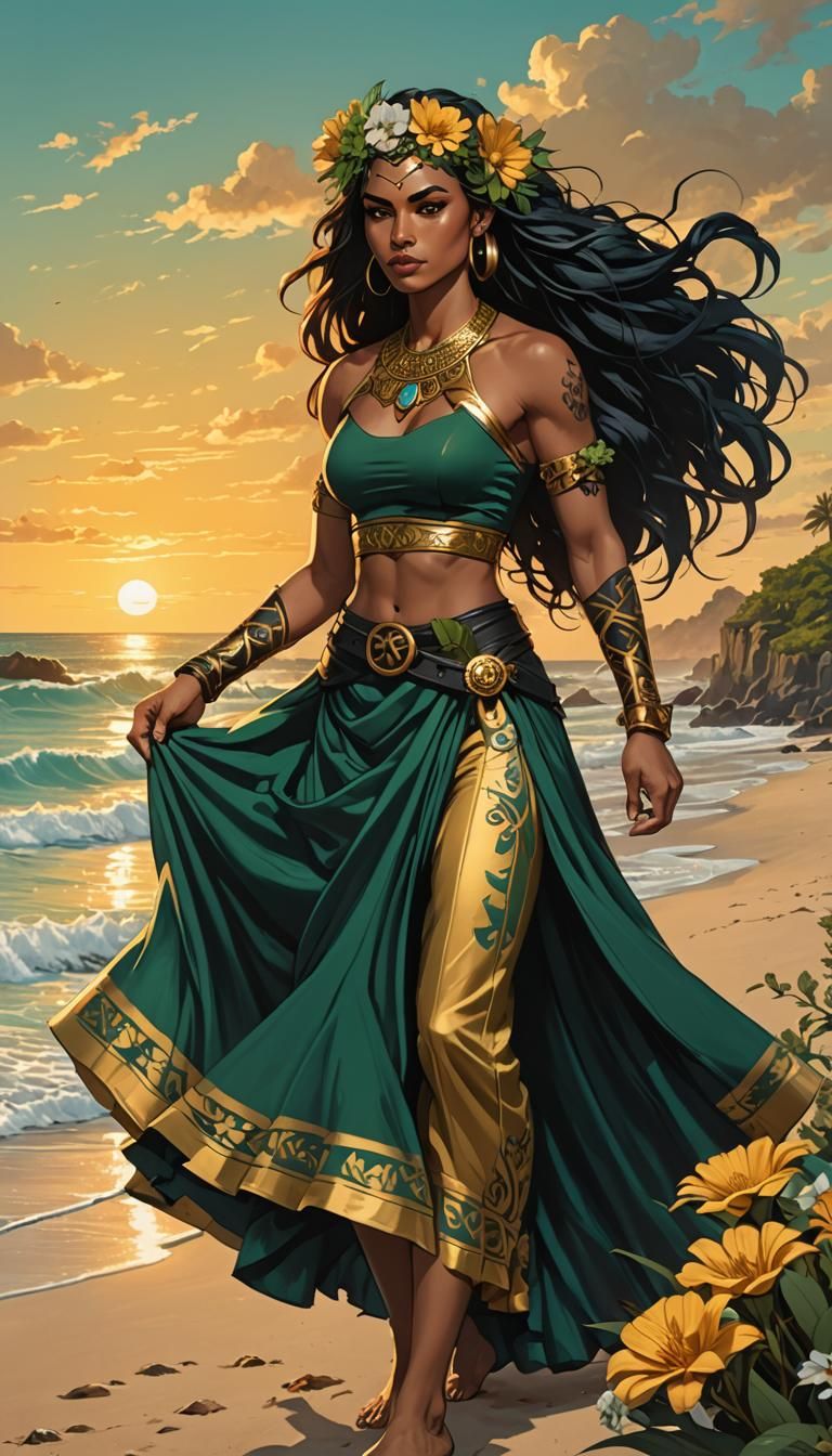 Druid Character Concept-Variations