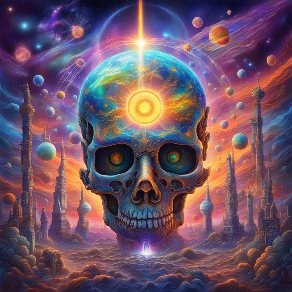 Cosmic End of the World Illustration