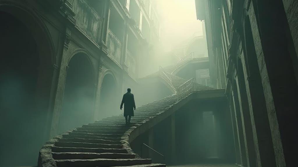 Haunting Hellscape: Eternal Stairway to Heaven