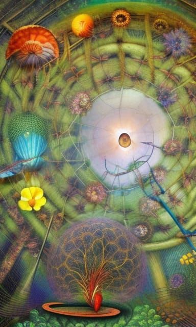 Human-Bird Hybrids on Stargazing Platform in Motion