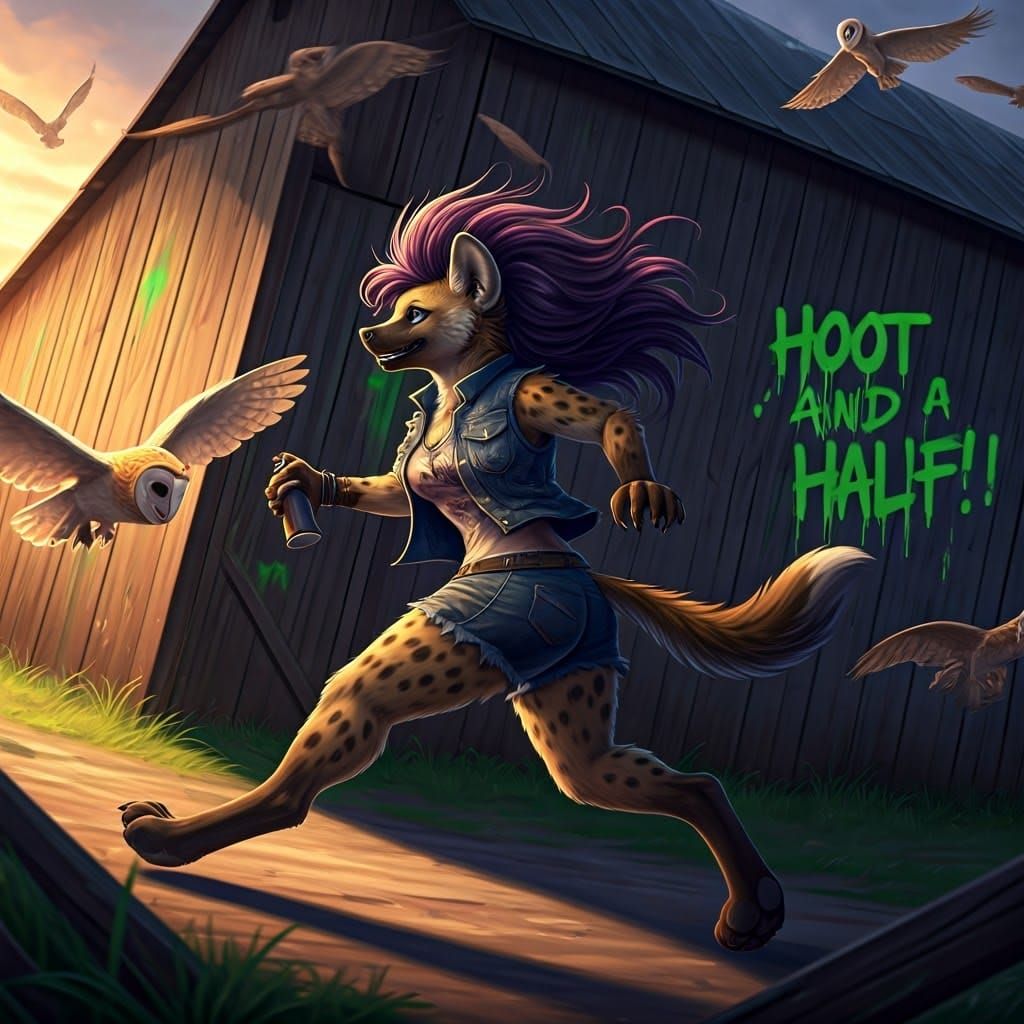 Feminine Furry Fugitive Unleashes Punk Attitude in Barnyard ...