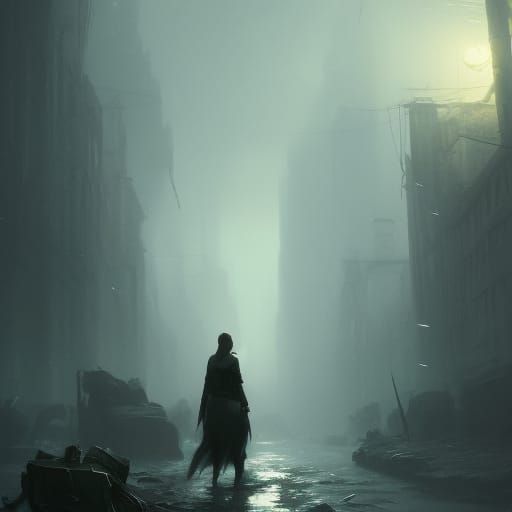 Dark Fantasy Art: Crippling Depression in 8K