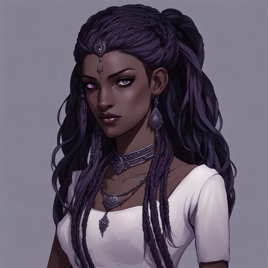 Elegant Shadow Kin in Pinup Style