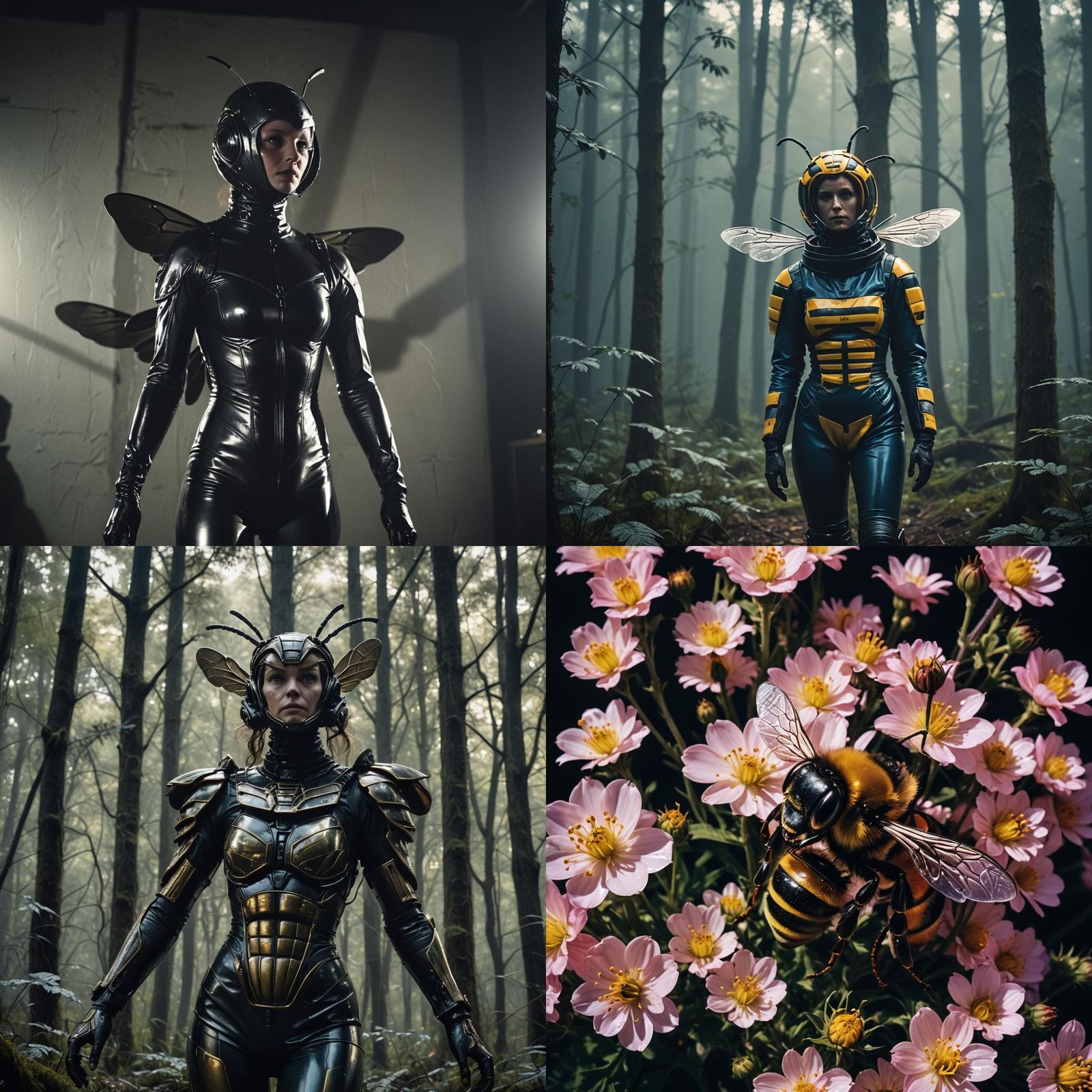 Regal Bee in Latex Majesty