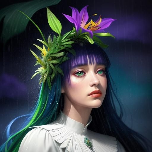 Surreal Words Flowing into Paper Cup, Magical Realism