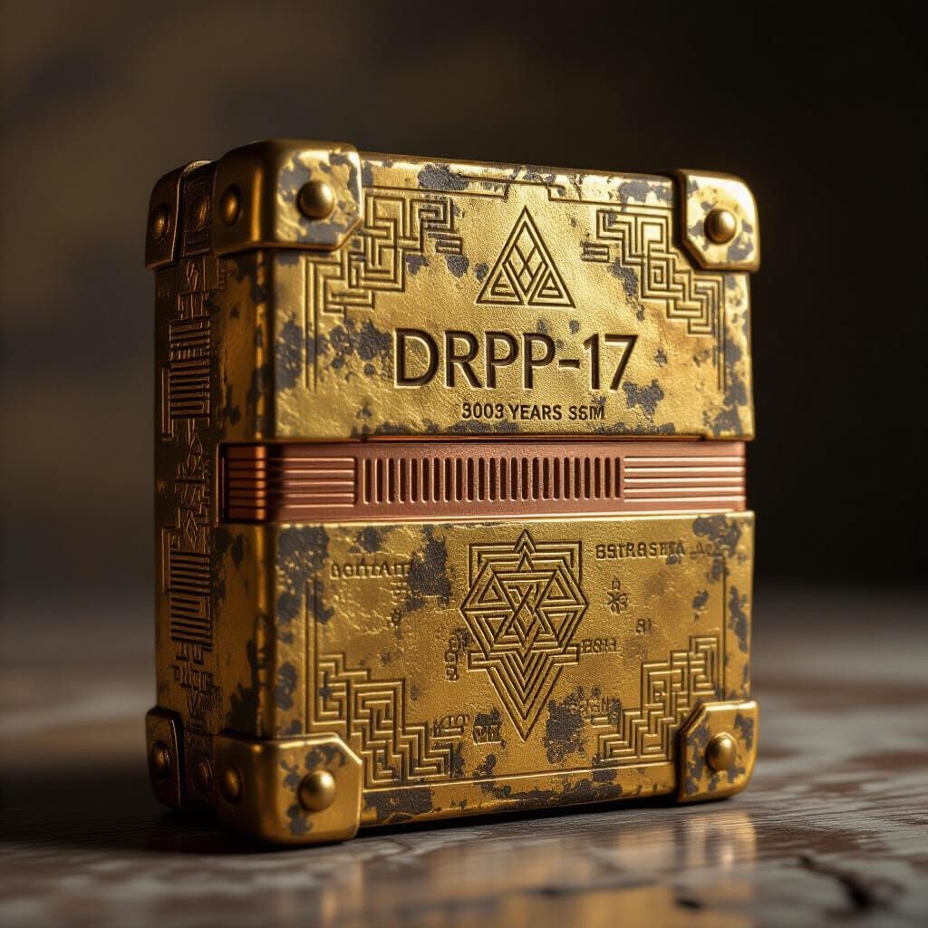 Ancient Dwemer Protein Pack Rendered in Bronze-Gold