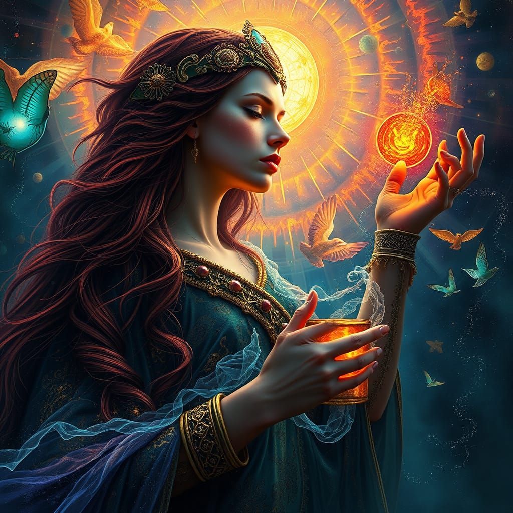 Medea the Savior: Psychedelic Alchemist Goddess