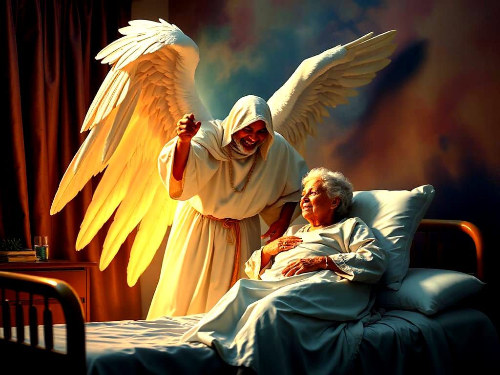 Angel of Death Guides a Gentle Departure