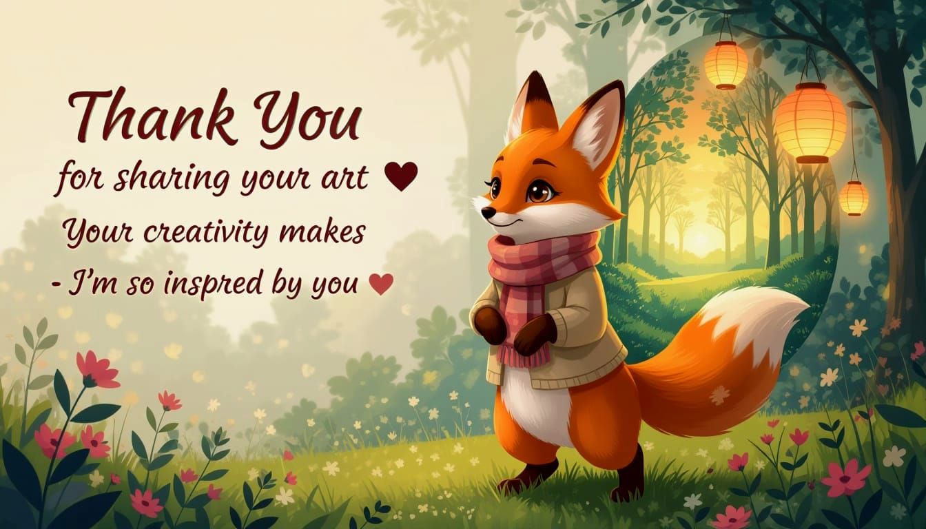 Cute Creature with Double Exposure Art