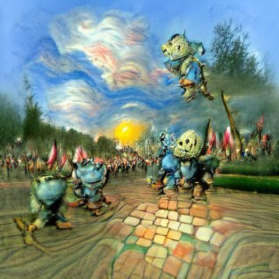 Goblins Marching: A Disney-esque Impression