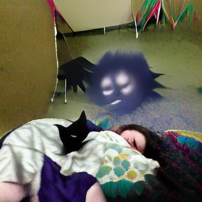 Abstract Nightmare: Embodiment of Darkness