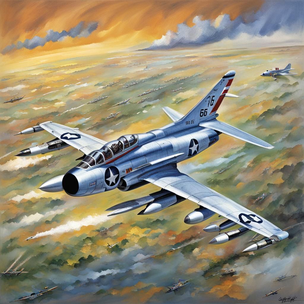 F-86 Saber Fighter Jet Image