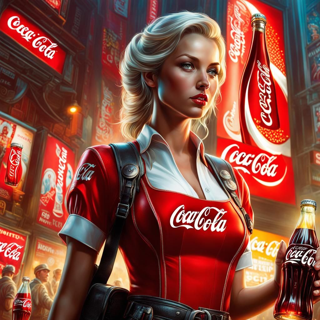 Coke girl