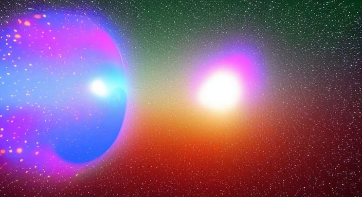 Quantum Bubbles Exploding in Holographic Style