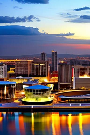 Fashionable Couple for Mobile App in Photorealistic Style