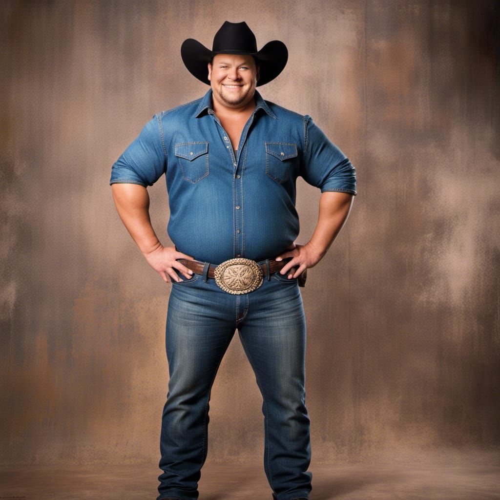 Western Cowboy and Cowgirl in Detailed Matte Painting