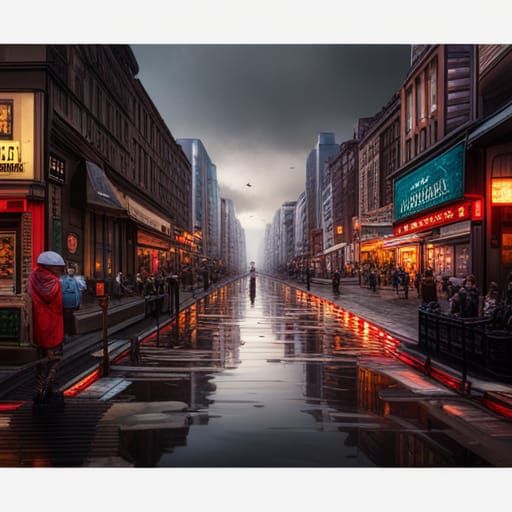 Hyperrealistic Atmospheric Image with Intricate Details