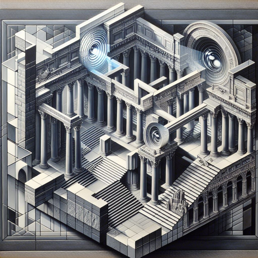 Surreal Macro Artwork Unveils Hidden Worlds through Prism Fo...