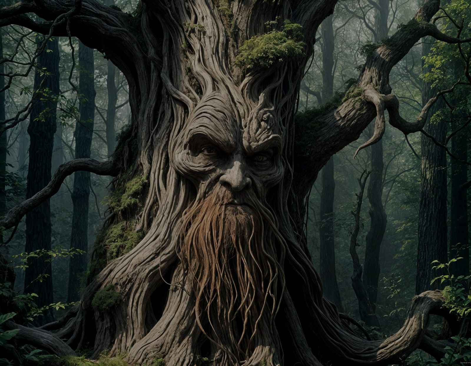 Ancient Wisdom in a Whispering Forest