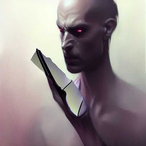 Razor Blade Close-Up