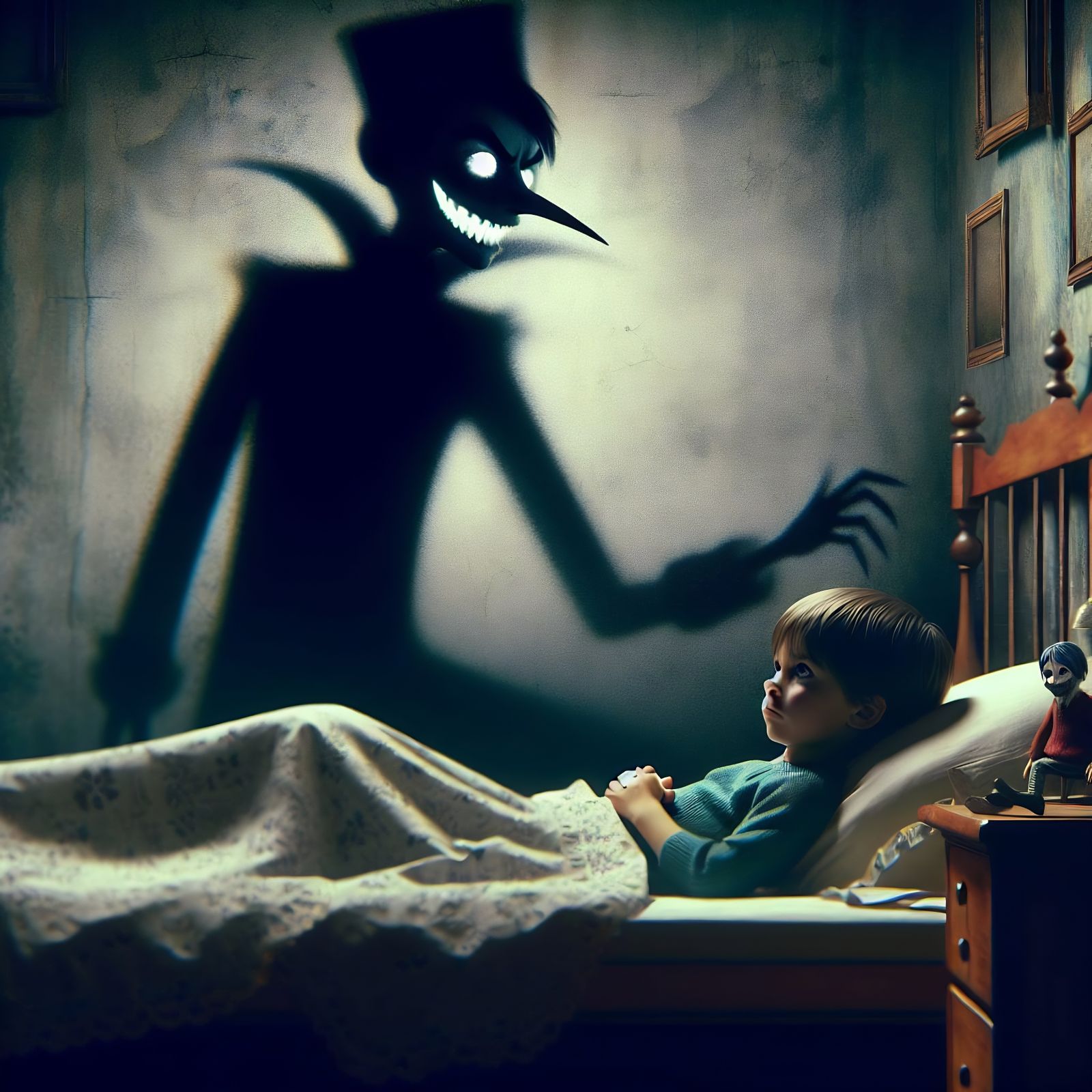 Evil Peter Pans Shadow, will come for you! - Dark Peter Pan ...