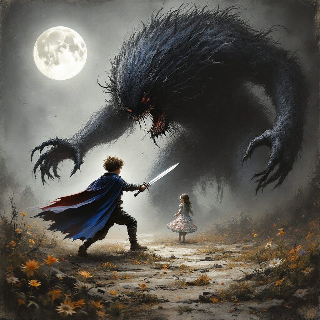 We ourselves create the monsters that make our lives hell. But together, they are easier to fight.