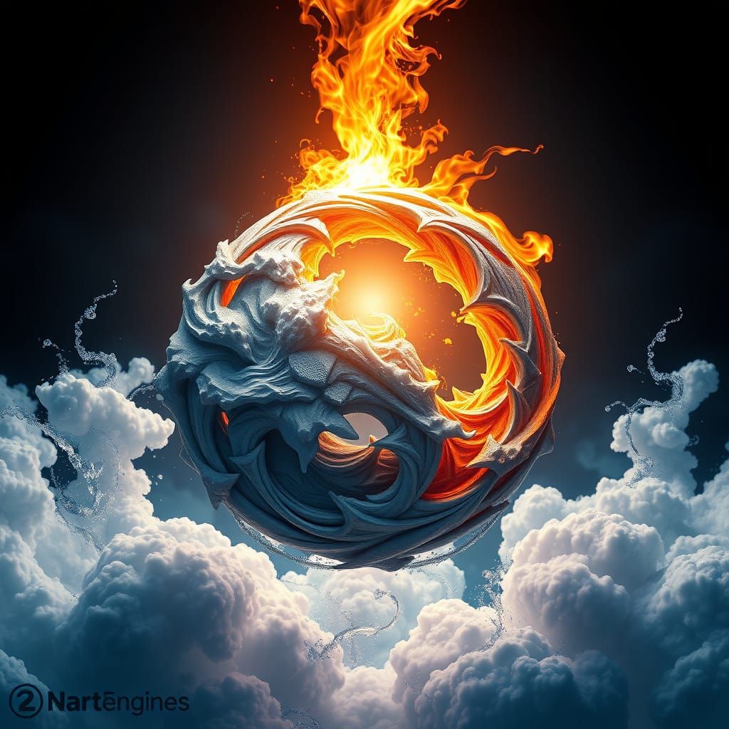 Harmonious Balance of Yin and Yang in 3D